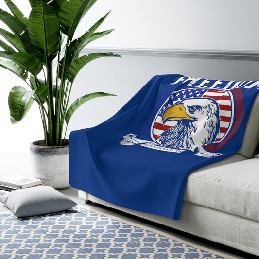 FREEDOM Sherpa Fleece Blanket