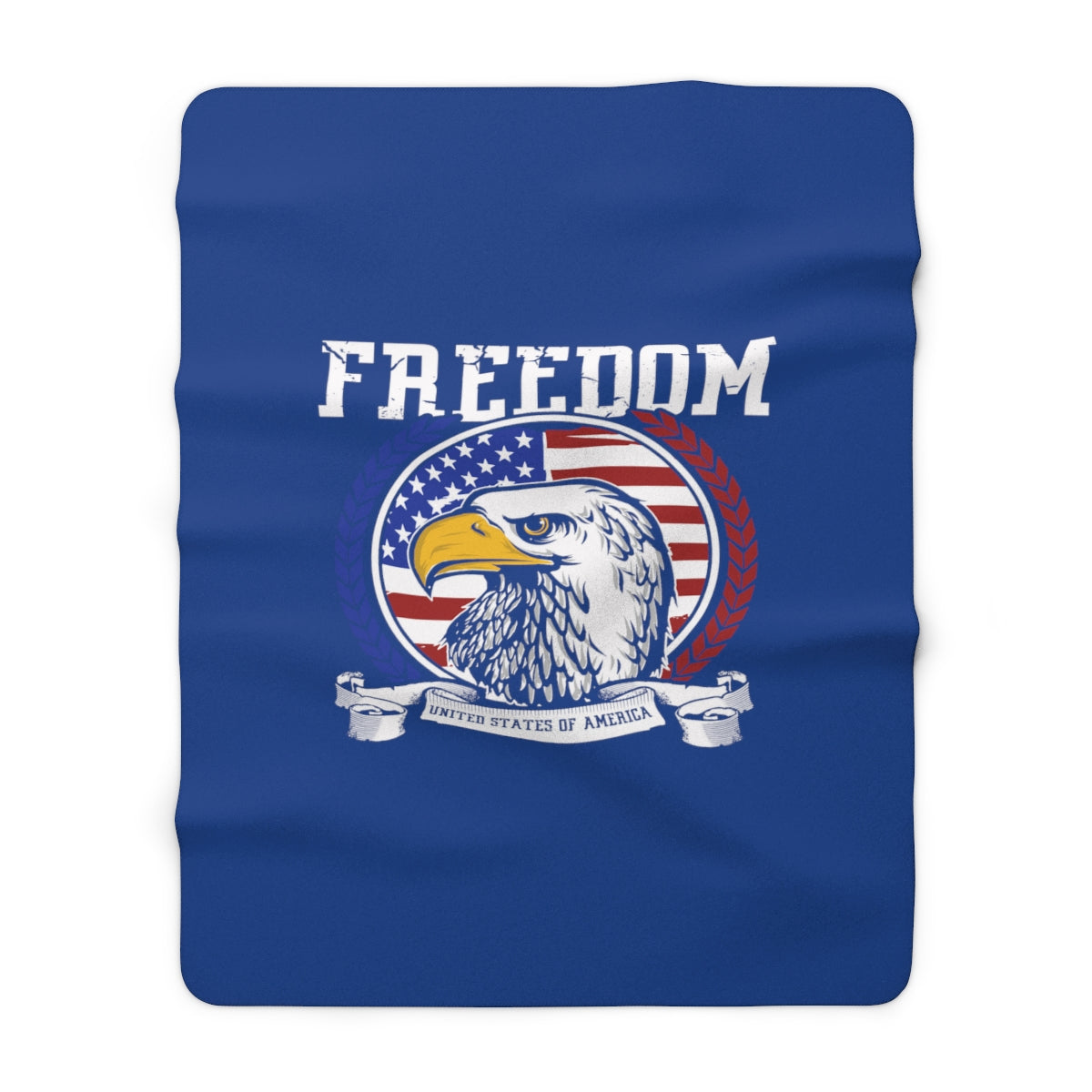 FREEDOM Sherpa Fleece Blanket